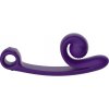 Snail Vibe Curve - vibrátor na klitoris a bod G - 2v1 - fialový