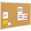 Korková tabuľa BI-OFFICE, 40x30cm, drevený rám