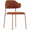 Jedálenská stolička v súprave v terakotovej farbe 4 ks Adriel – Marckeric