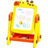 Aga4Kids Detská tabuľa na fixky 2v1 Žltá