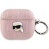 Karl Lagerfeld PU Embossed Karl Head Puzdro na AirPods 3 KLA3PGKIPP