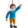 Drevená marioneta Janko, 14 cm