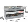 BOSCH S5 95 Ah Autobatéria 12V , 850 A, 0 092 S5A 130