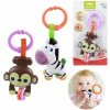 Teddies chrastítko hryzátko zvířátko 19 cm