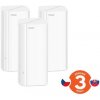 Tenda Nova EX12 (3-pack) WiFi6 AX3000 Mesh Gigabit systém, 9xGLAN/GWAN, WPA3, VPN, SMART SK aplikácie 75012003