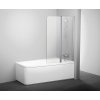 RAVAK 10CVS2 Vaňová zástena pravá satin+Transparent, 7QRA0U03Z1