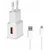 Winner Group | Winner Group- Rychlonabíjací adaptér 1xUSB-A PD 18W + USB kábel USB-C / USB-A 1m | WN0061