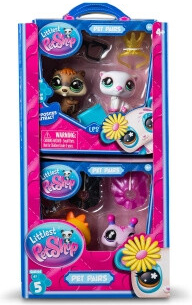 Littlest Pet Shop set dvoch figúrok s doplnkami séria 7