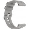 VSETKONAMOBIL 114866 SILICONE Vymeniteľný remienok pre Garmin Forerunner 955 šedý