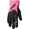 Rukavice Thor Spectrum flo pink/black 2022 dámske (Dostupnosť do vypredania zásob)