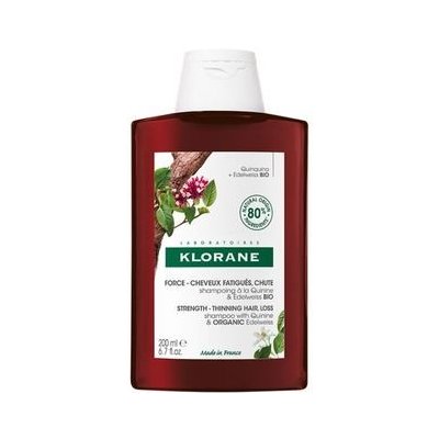 Klorane Strengtehing & Revitalizing Shampoo With Quinine - Šampón proti vypadávaniu vlasov s Chininom 0 ml - 2 x 400 ml