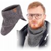 Brødrene nákrčník sivý 25 cm - pánsky