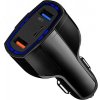 CAR.COOL PLS34E USB nabíjačka do auta, 3X Port, čierna