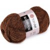 Pletacia priadza Allegro Plus 100 g - 1 ks 14 (712) hnedá