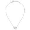 Morellato Pôvabný strieborný náhrdelník so srdiečkom Tesori SAIW128