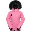 Alpine Pro Werdo Detská zimná bunda KJCD335 pink cosmos 152-158