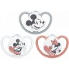 Nuk cumlík Space Mickey bielá