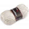 Bavlnená pletacia priadza Re-Cotton 50 g - 1 ks 2 (81005) režná svetlá
