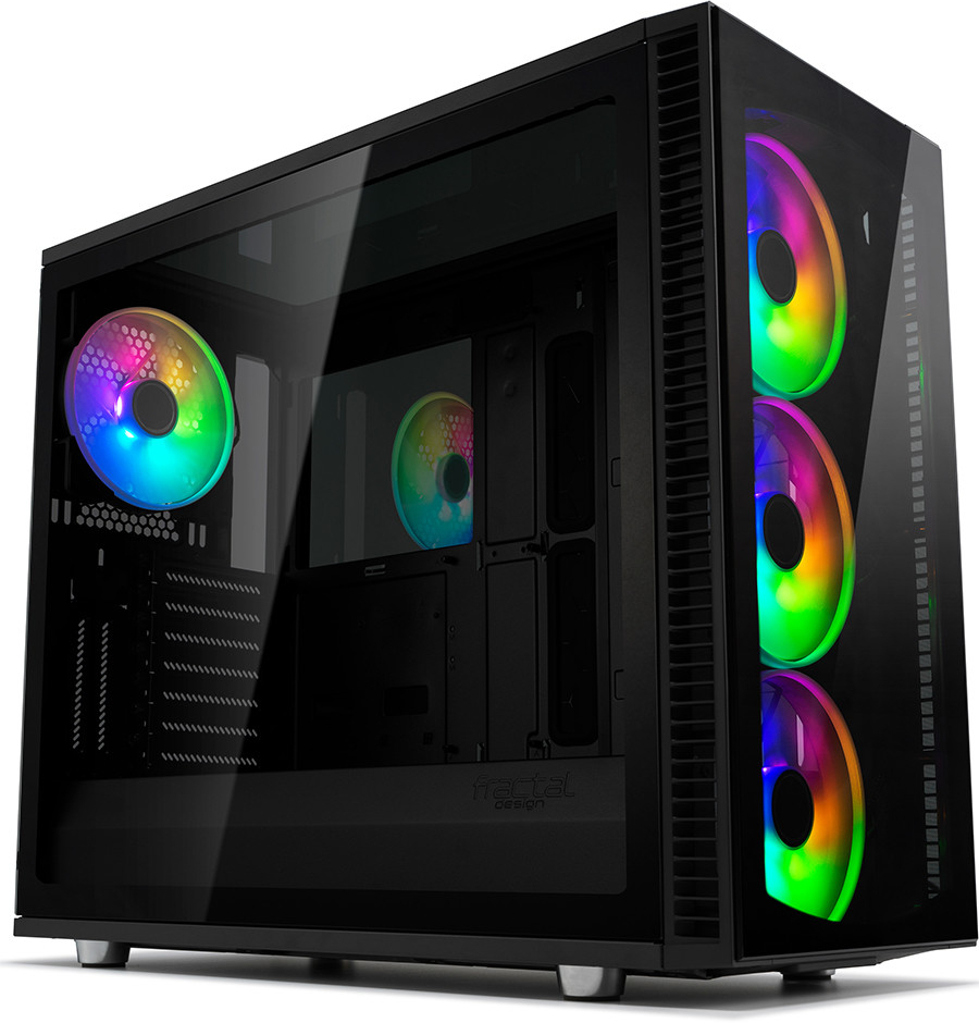 Fractal Design Define S2 Vision RGB Blackout Edition FD-CA-DEF-S2V-RGB-BKO-TGD