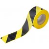 Výstražná ohraničovacia páska čierna / žltá, 250m