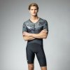 Pánska Cyklistická kombinéza Alé Cycling R-EV1 Hive 2.0 sivá L
