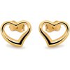 iZlato Forever Zlaté napichovacie náušnice srdiečka Cain, 9K IZ24353HR