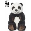 WWF - plyšová hračka - panda (15 cm, sediaca) plyšové zvieratko medvedík panda