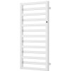 Instalprojekt - Kúpeľňový radiátor POPPY biela farba - Farba - Biela, Rozmer radiátora - 600 × 1310 mm, výkon 631 W, Typ pripojenia - Stredové 50 mm RADPPY601335SP