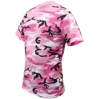 Tričko Rothco pink camo