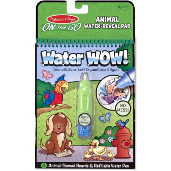 Melissa & Doug MAGICKÉ PERO ZVIERATKÁ WATER WOW!