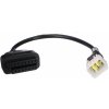 OBD-II redukce 6-pin pro moto Delphi MECHANIC CABLE 12