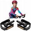 Plošinové pedále Feimin bicycle pedals FP628 čierne