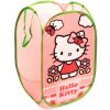 SANRIO CO., LTD. Skladací kôš na hračky prádlo Hello Kitty