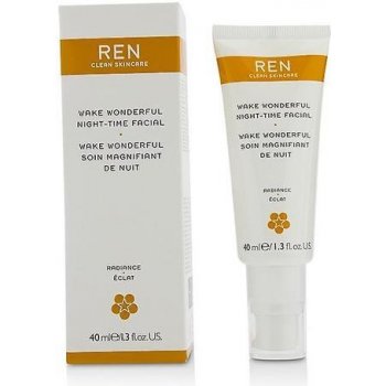 Ren Clean Skincare Radiance Wake Wonderful Night Time Facial 40 ml