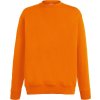 F.O.L. | Lightweight Set-In Sweat, Pánska mikina, oranžová, S