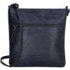 Tmavomodrá prešívaná crossbody kabelka „Jenny”
