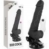 Basecock Realistic Vibrator Remote Control Black 19.5cm