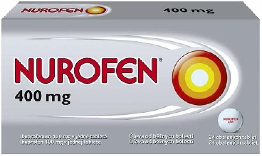 Nurofen 400 mg tbl.obd.24 x 400 mg od 2,79 € - Heureka.sk