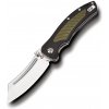 QSP Knife QS123-A Platypus Green/Black vreckový nôž 9,5 cm, čierno-zelená, G10