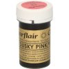Gélová farba dusky pink 25 g - Sugarflair - Sugarflair