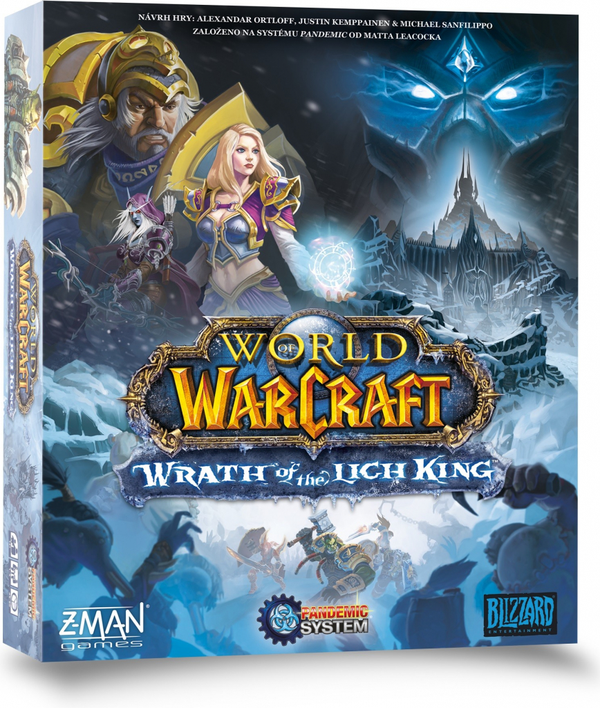 Z-Man Games World of Warcraft: Wrath of the Lich King Board Game