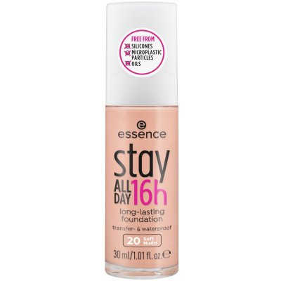 Essence Stay All Day 16h Long-lasting Foundation make-up 20 Soft Nude 30 ml