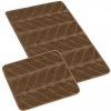 Bellatex Bany Klas hnědý 60x100 + 60x50 cm
