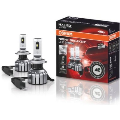 Osram H7 NIGHT BREAKER LED +230% 64210DWNBG2 GEN2 6000K 2ks