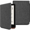 Armori Trimer T187, puzdro pre Pocketbook 616/617/618/627/628/632/633 - magnetické zatváranie, AutoSleep, motív Grey Canvas (Obal na čítačku Pocketbook 616/617/618/627/628/632/633 - ARMORI TRIMER T187