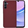 Techsuit Carbonite FiberShell kryt na Samsung Galaxy A15 4G / A15 5G – červený