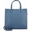 Delami Dámska Shopper kožená kabelka do ruky Amada modrá