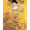 ZUTY Maľovanie podľa čísel - KLIMTOVA ZLATÁ ŽENA Rámovanie: vypnuté plátno na rám, Rozmer: 40x50 cm