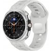 BStrap Silicone Grid remienok na Samsung Galaxy Watch 8, light gray