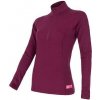 Sensor Merino Df Zip Lilla dámske funkčné tričko IBA S (VÝPREDAJ)